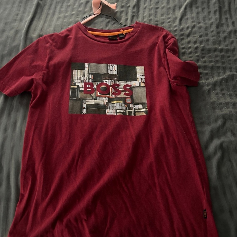 Hugo Boss Mens Graphic Logo T-Shirt medium
